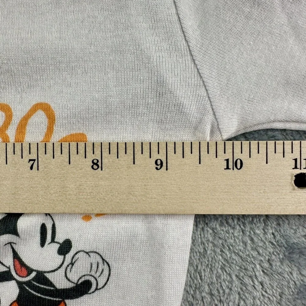 DISNEY Mickey Mouse 2‎ Pc Pajama Set Girl's Sz 18 mos. Orange Spookie Cotton NWT